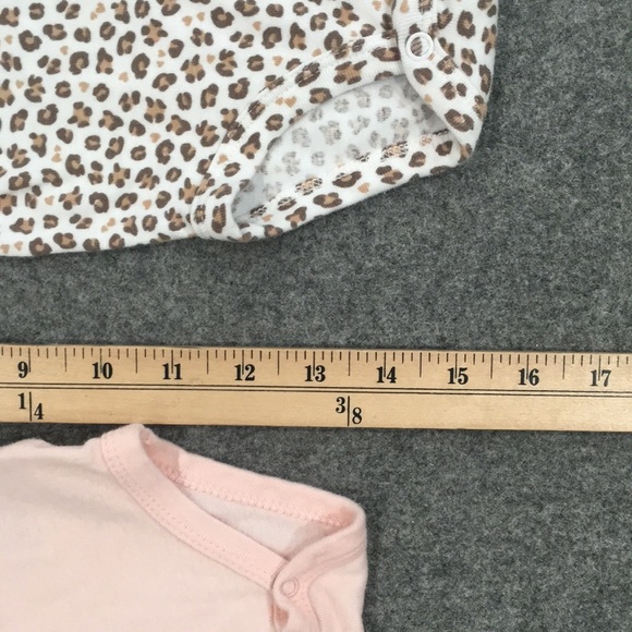 Carter’s Cat & Jack Baby 3-6M Leopard & Pink Bodysuit 100% Cotton - Picture 14 of 14